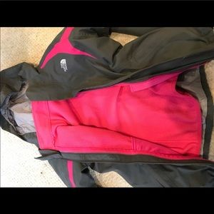 The Northface girls 3 in 1 winter jacket.